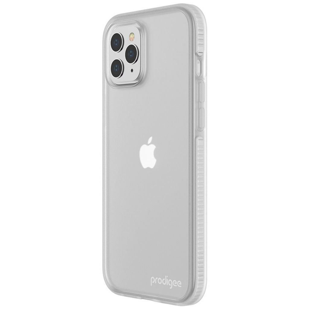 Funda Prodigee Safetee Smooth Silver para iPhone 12 Pro Max