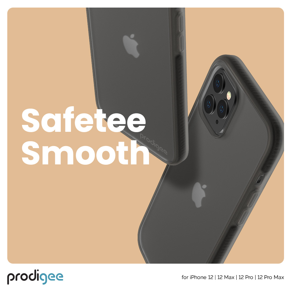 Prodigee Safetee Smooth iPhone 12/12 Pro Silver