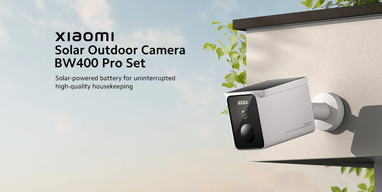 Xiaomi Solar Outdoor Camera BW400 Pro Set