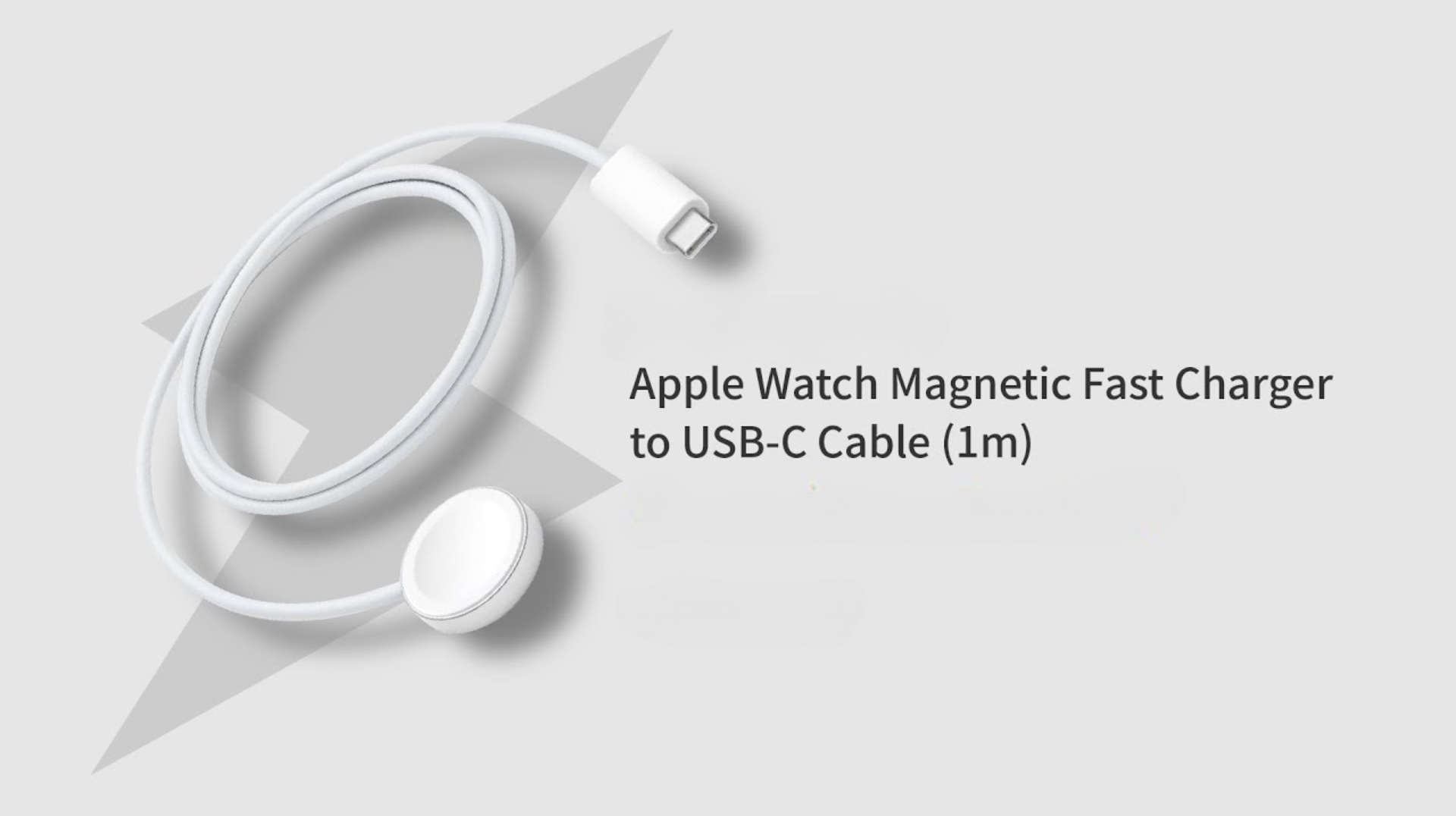 Apple  Watch Magnetic Fast Charger to USB-C 1 M