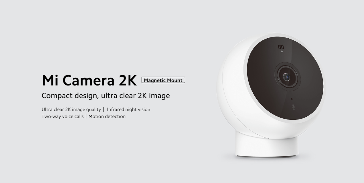 Xiaomi Mi Camera 2K Magnetic Mount White